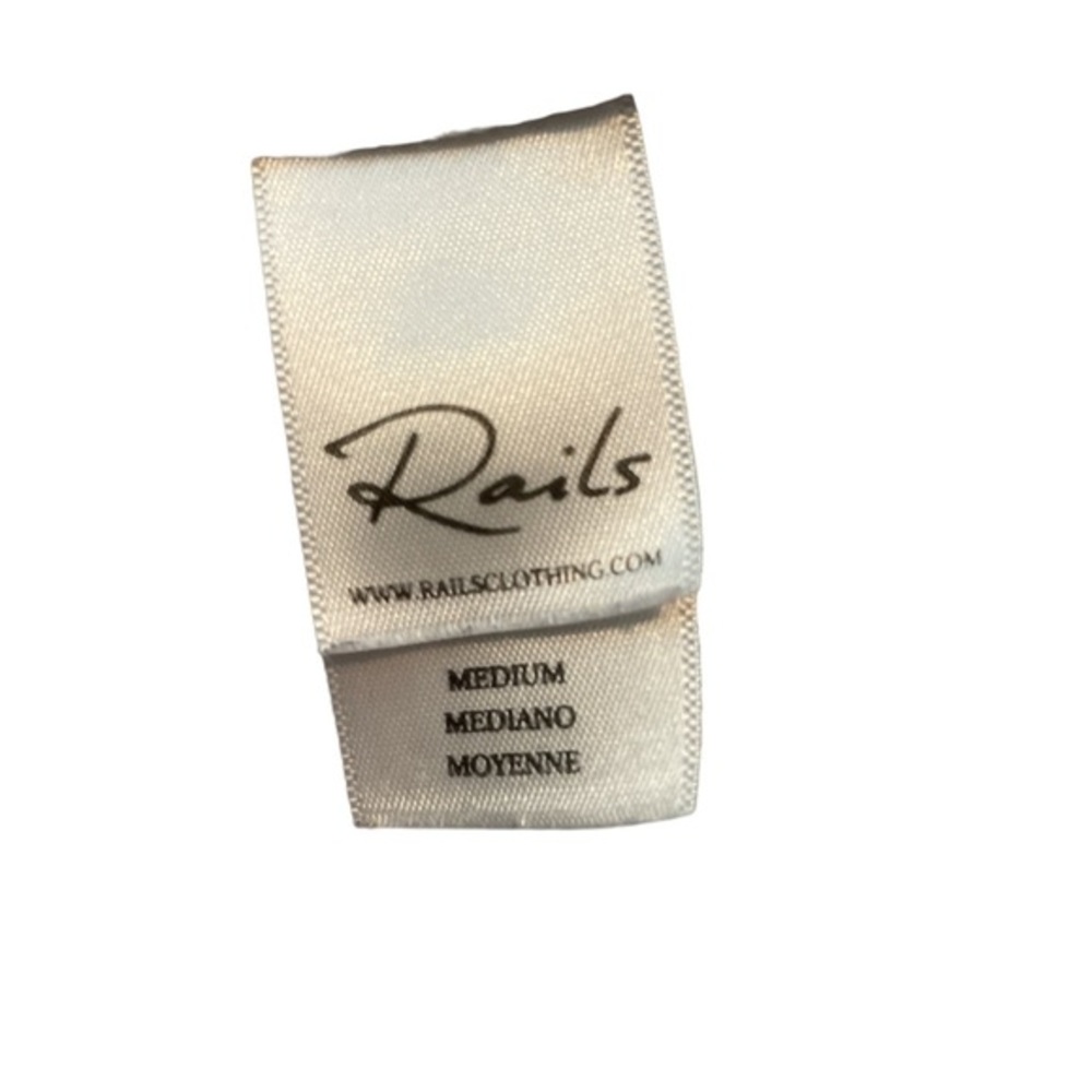 Rails Button Down Woman’s Shirt Size Medium - image 7